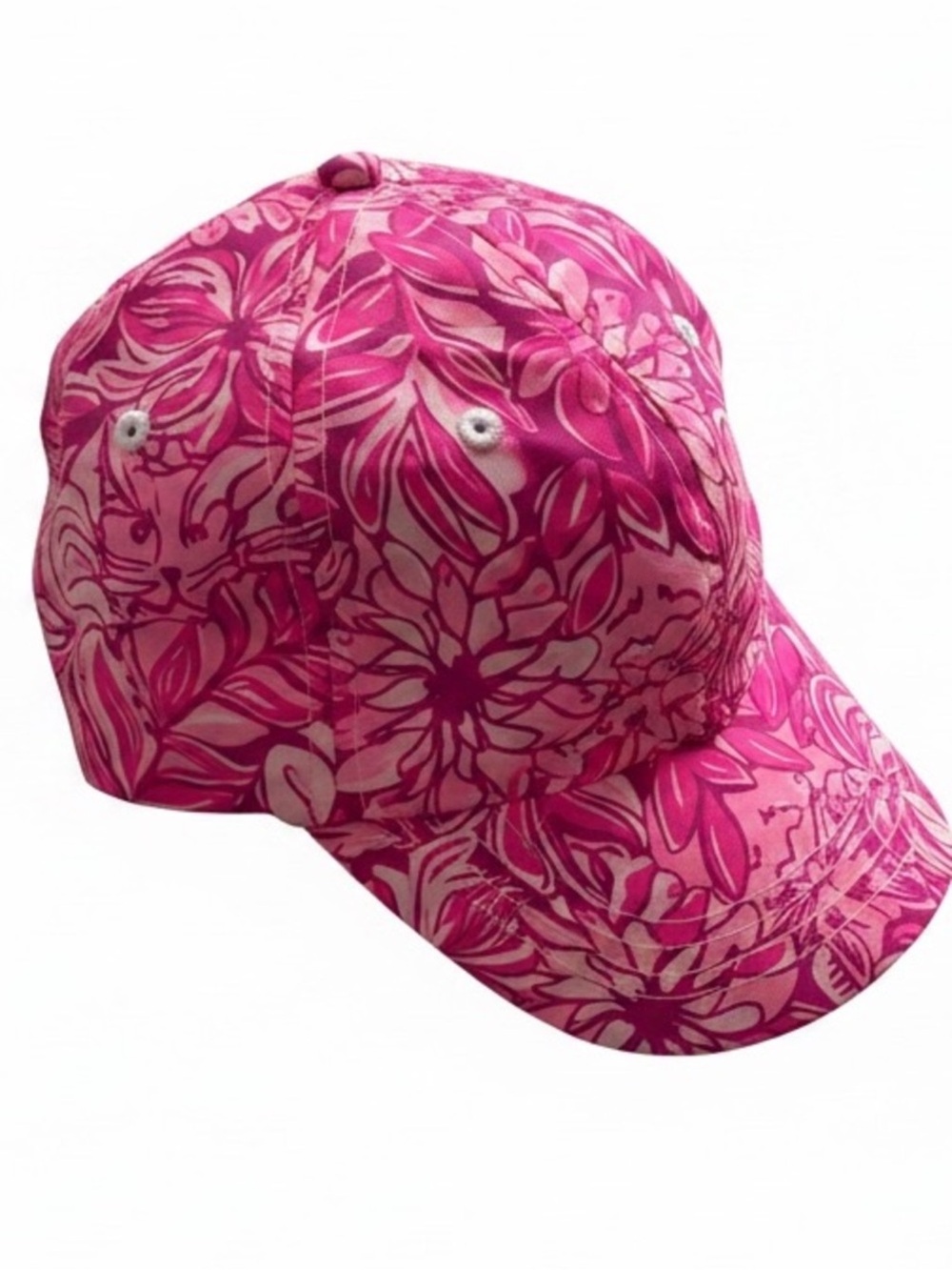 Lilly Pulitzer Roxie Pink Solid Run Around Hat Adjustable